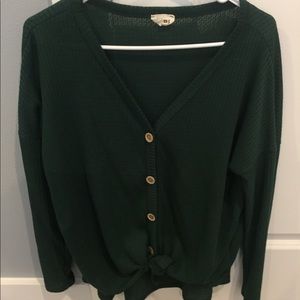 Green button top